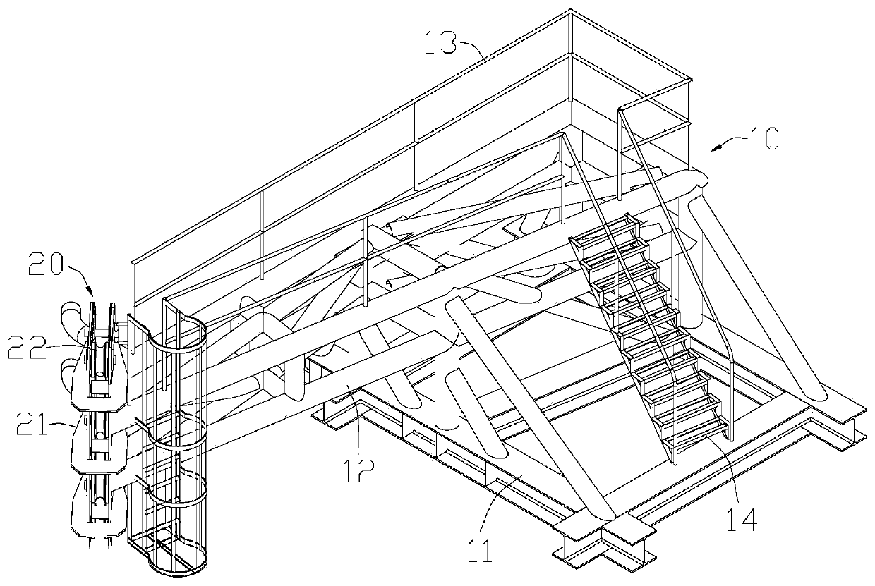 Steel wire rope anti-torsion guide device