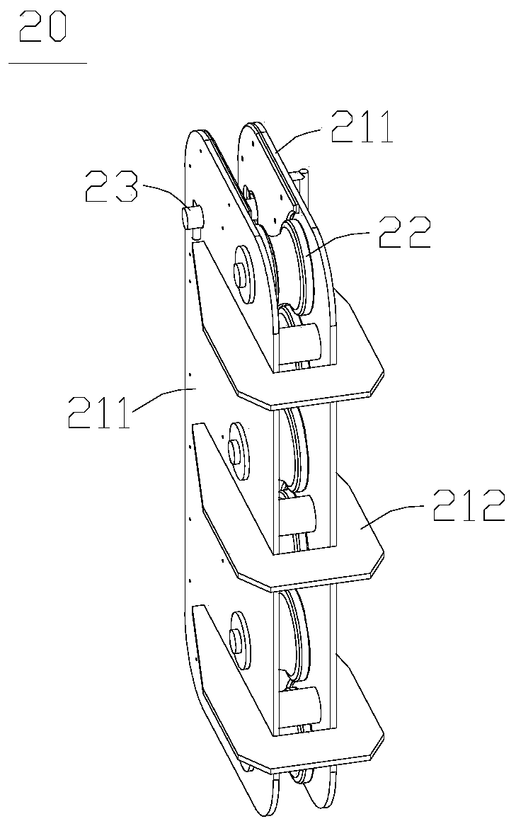 Steel wire rope anti-torsion guide device