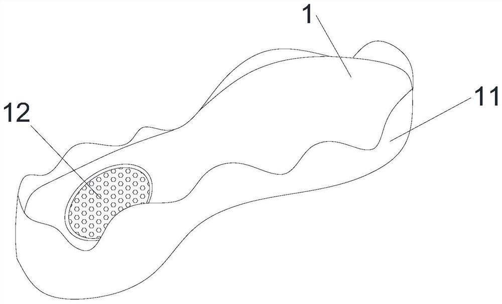 Preparation method of ultra-light shoe sole with hydrogen explosion structure, shoe sole and sneakers