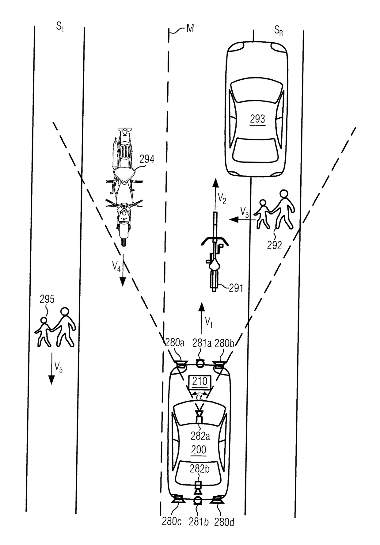 System and method for external sound synthesis of a vehicle