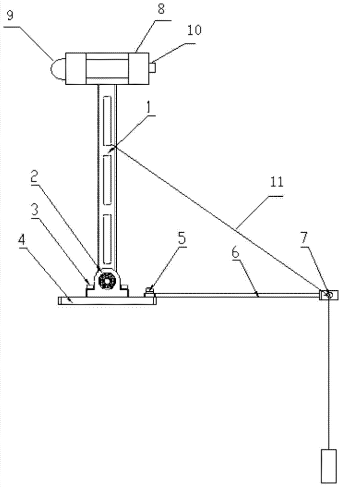 A high temperature resistant drop hammer device for dynamic response transfer characteristic test in thermal environment