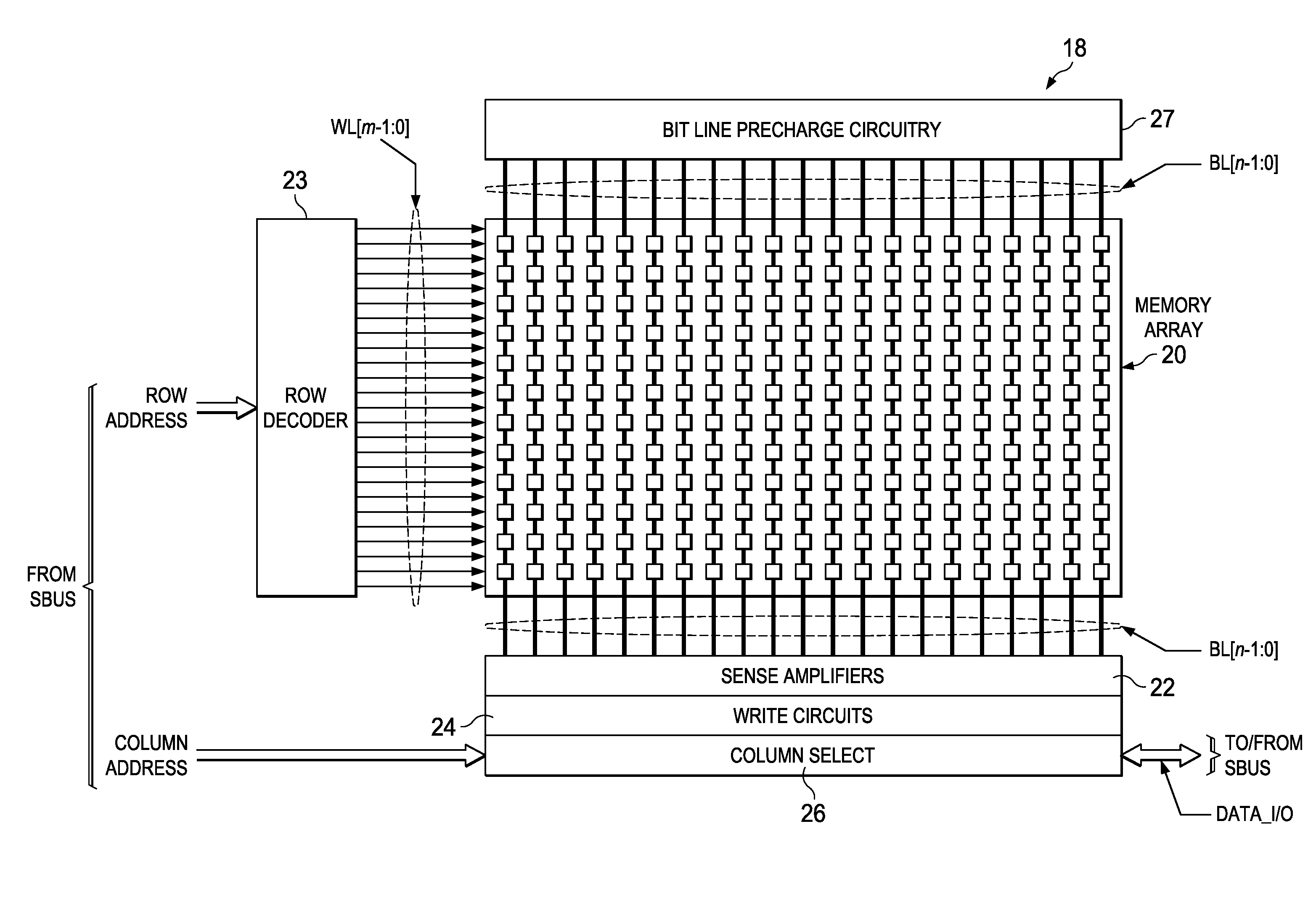 Array-Based Integrated Circuit with Reduced Proximity Effects