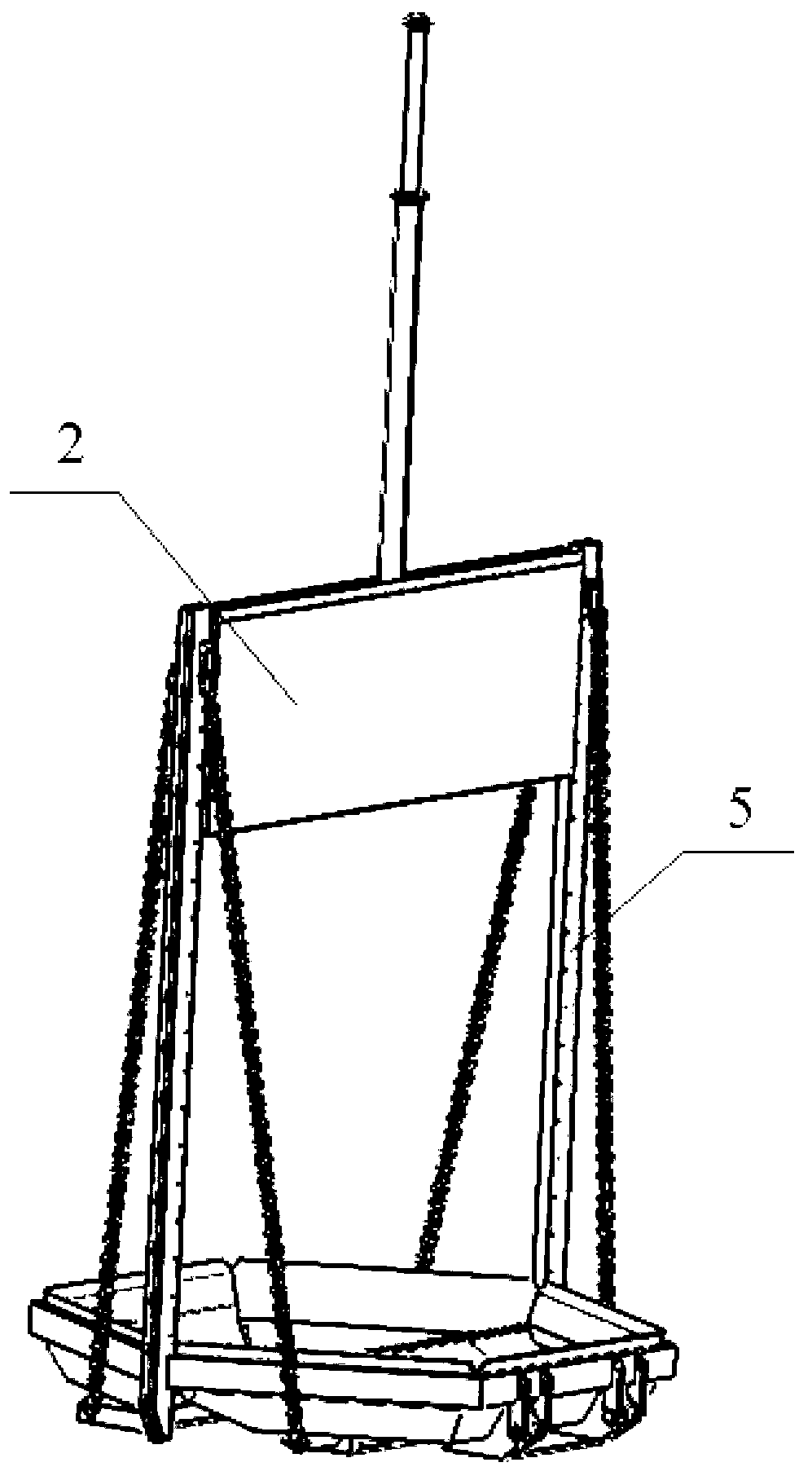 Bottom cover opening and closing mechanism of garbage collection device