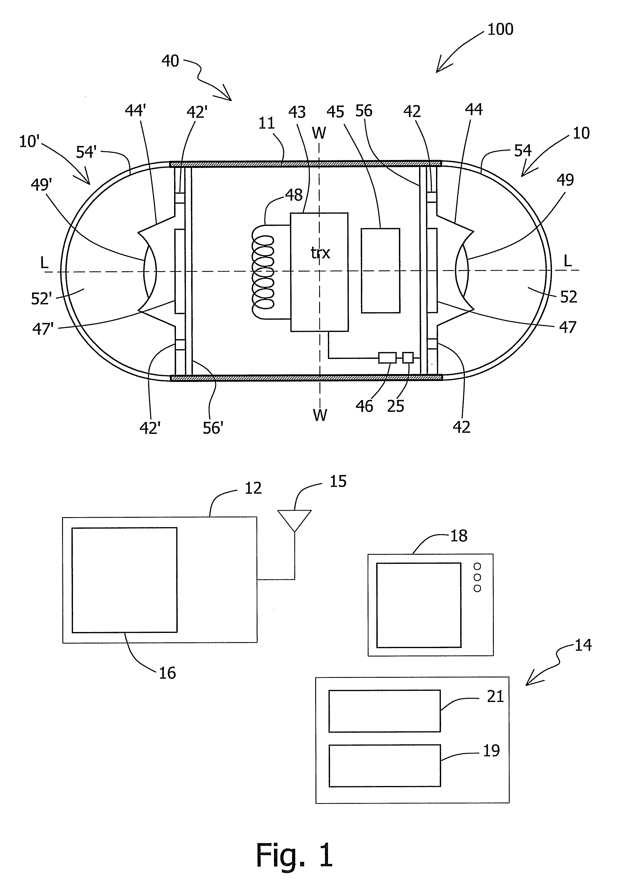 System and method for storing and activating an in vivo imaging capsule