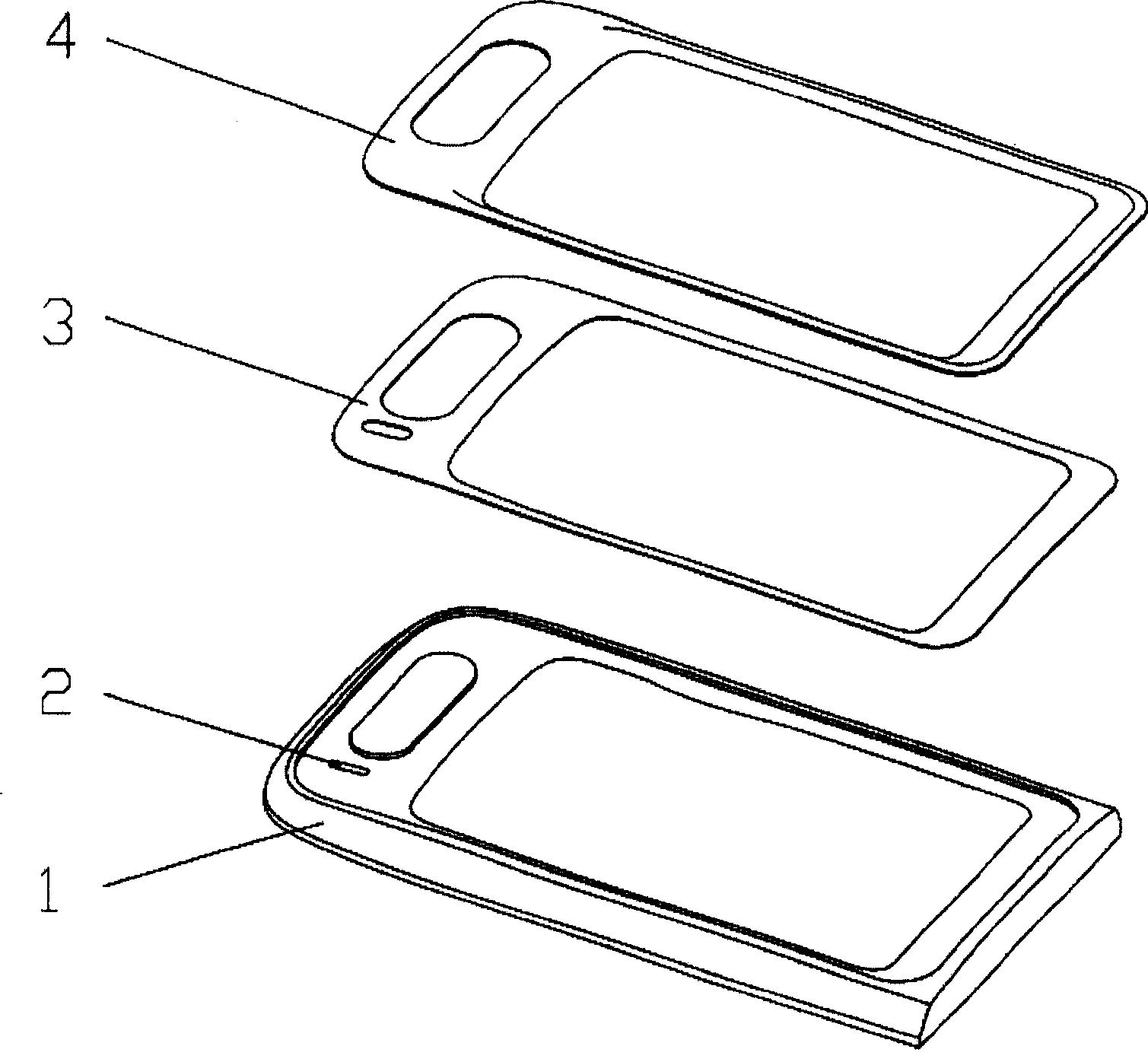 A grounding method of the outside metal parts of the electronic products
