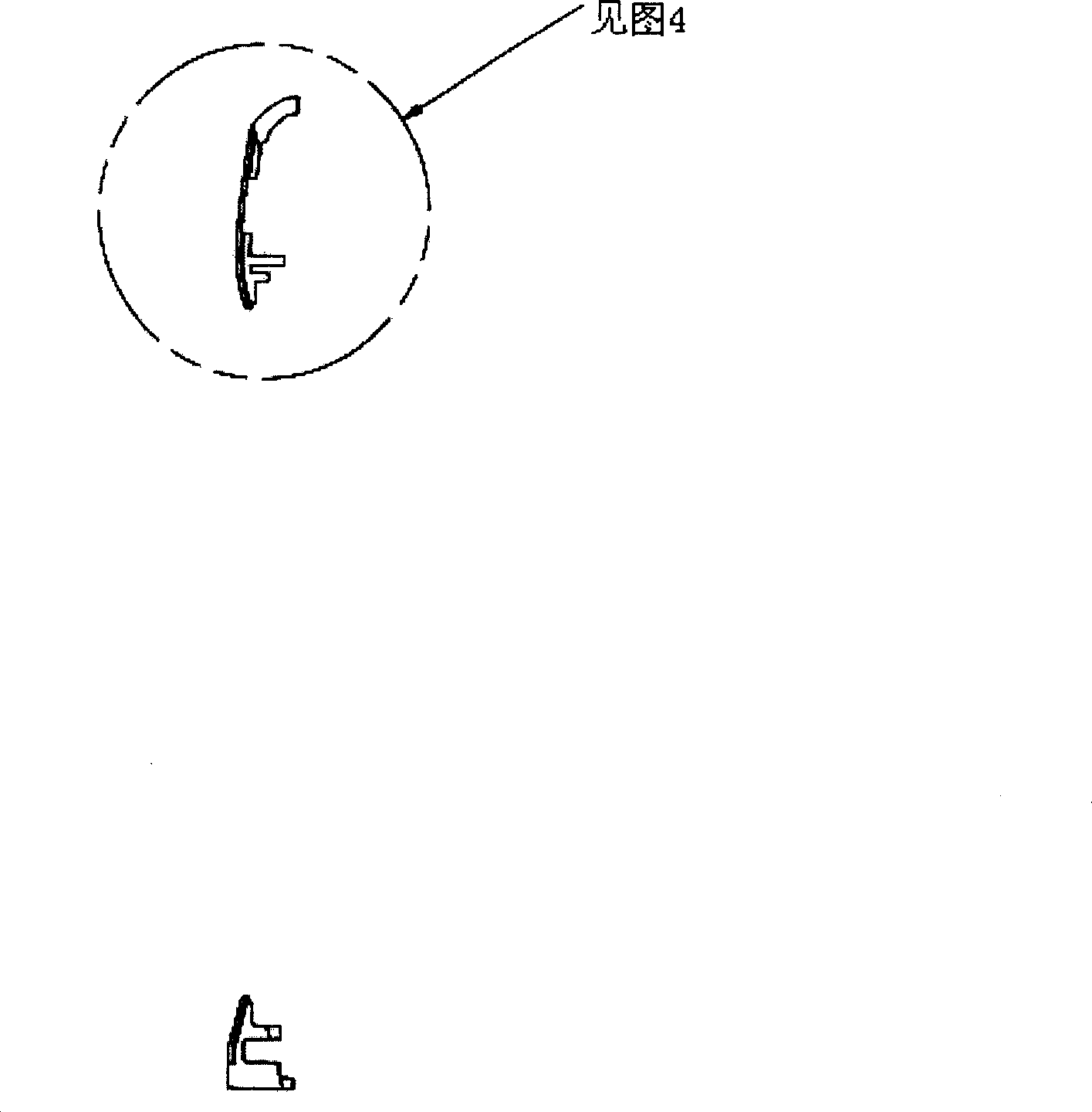 A grounding method of the outside metal parts of the electronic products