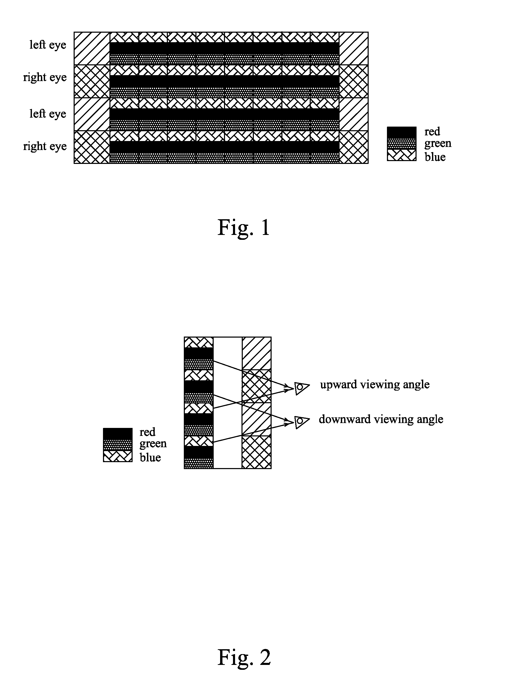 Pixel Arrangement Method That Reduces Color Shift Of Pattern Retarder Glasses Based 3D Display System In Large View Angle and Display Panel Using Same