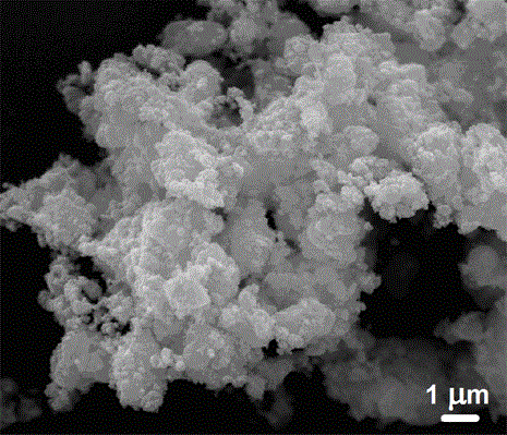 Sensitive material for detecting methyl alcohol gas