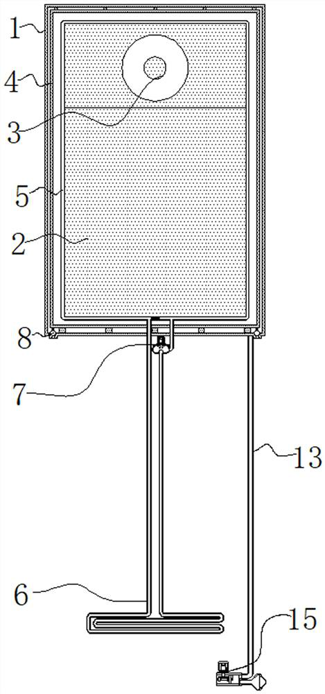 Micro-power-consumption waterproof telemetering terminal