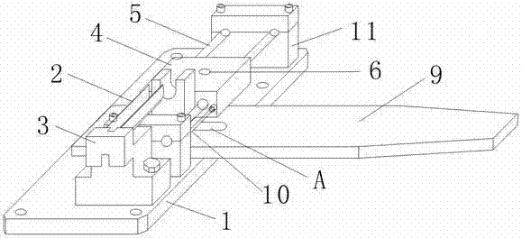 Auxiliary pressure welding tooling for shielding net conduction joint of shielding line