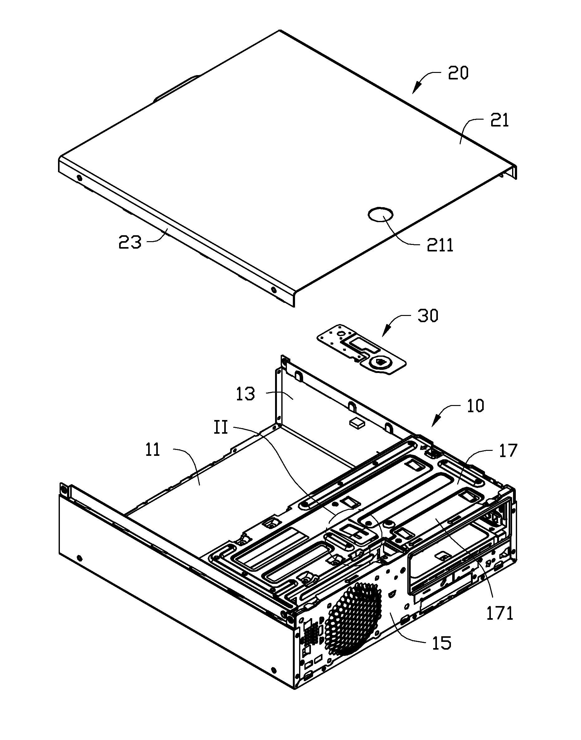 Computer enclosure