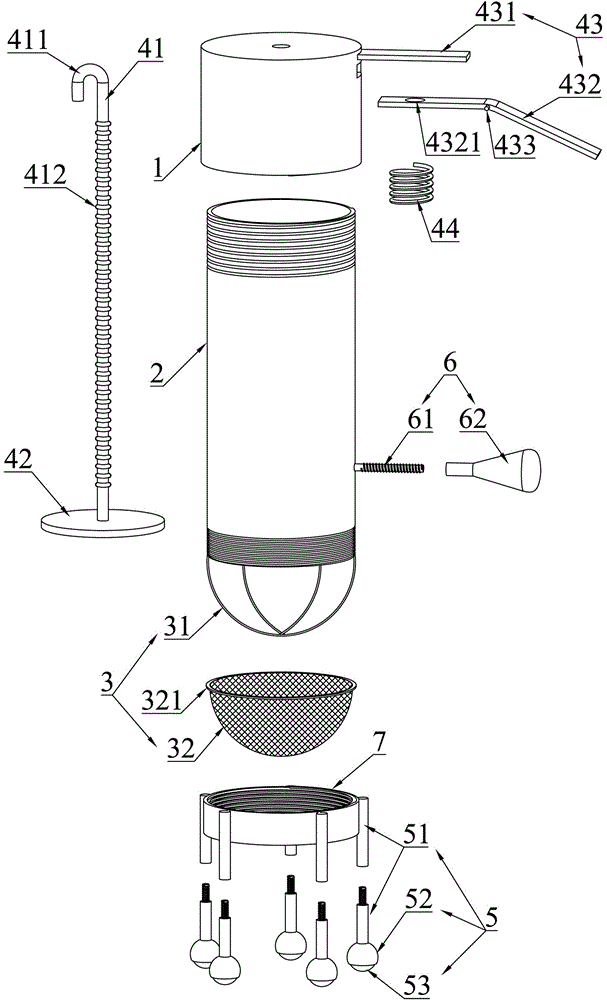 An instrument for moxibustion, massage, blood circulation and meridian warming