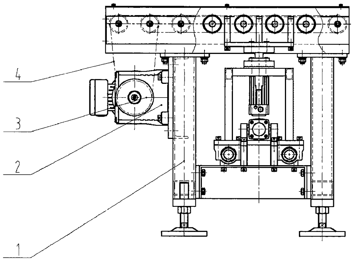 A light object moving combination device