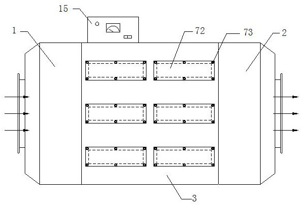 Multifunctional waste gas treatment equipment