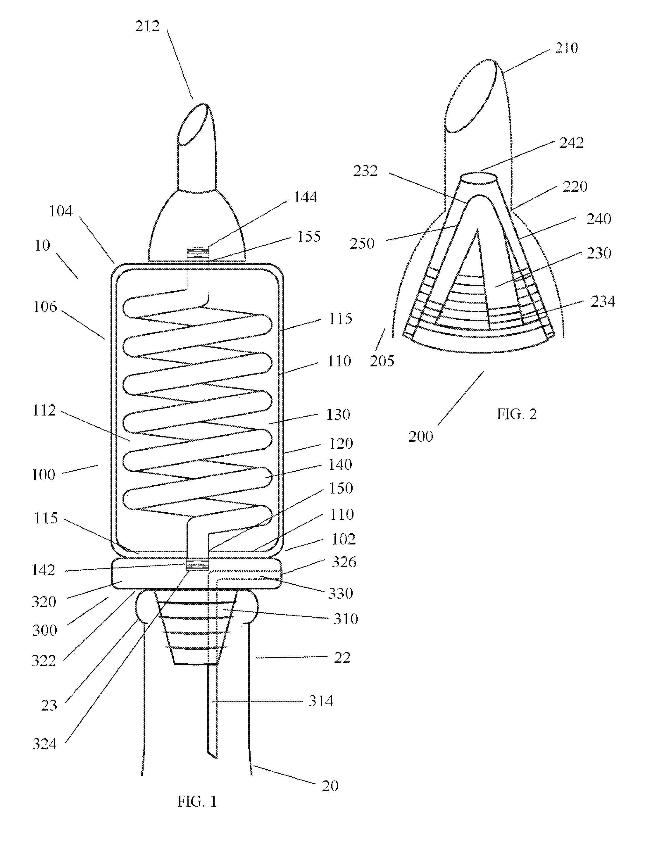 Liquid cooling and dispensing device