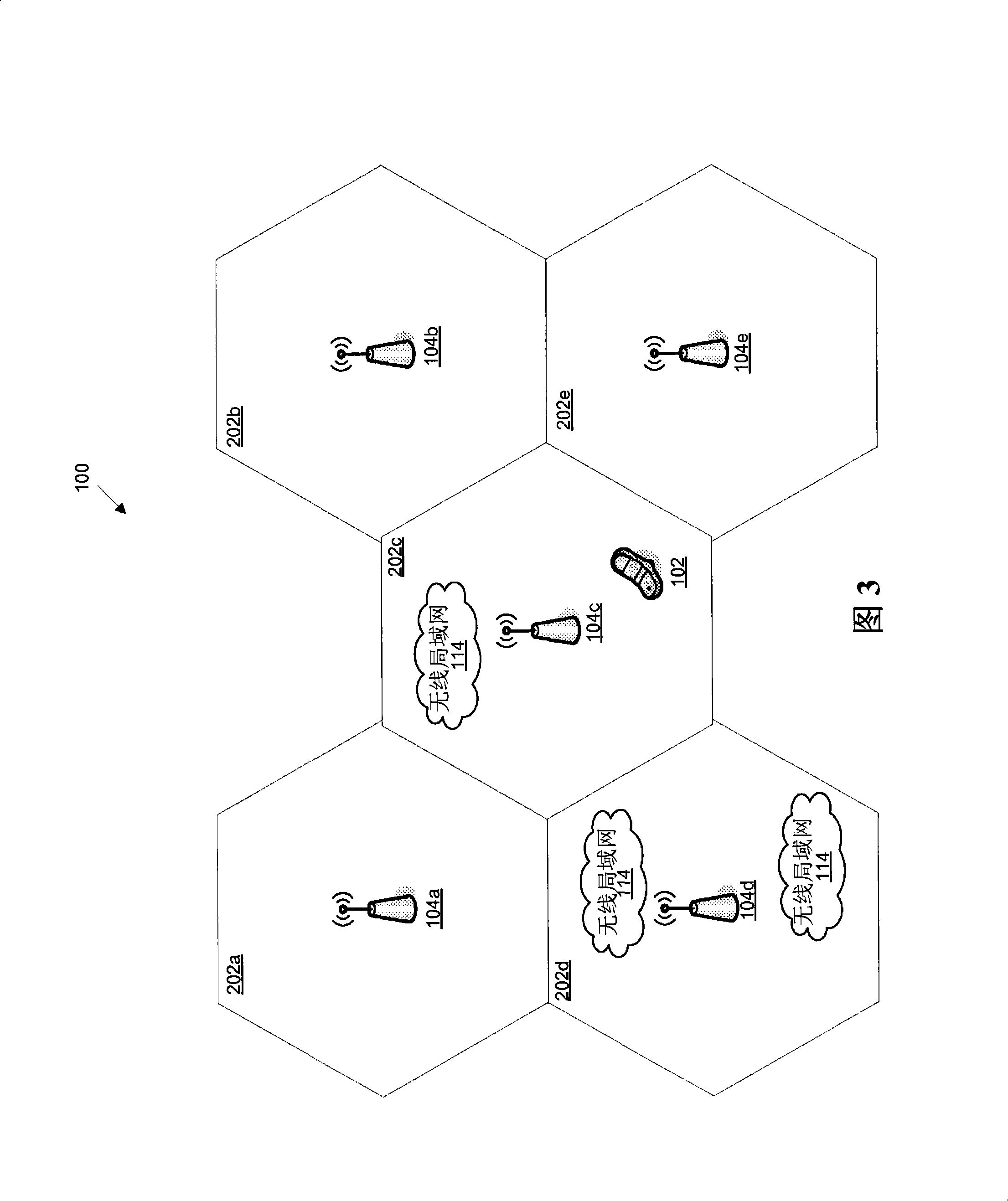 Method and apparatus for locating a wireless local area network associated with a wireless wide area network