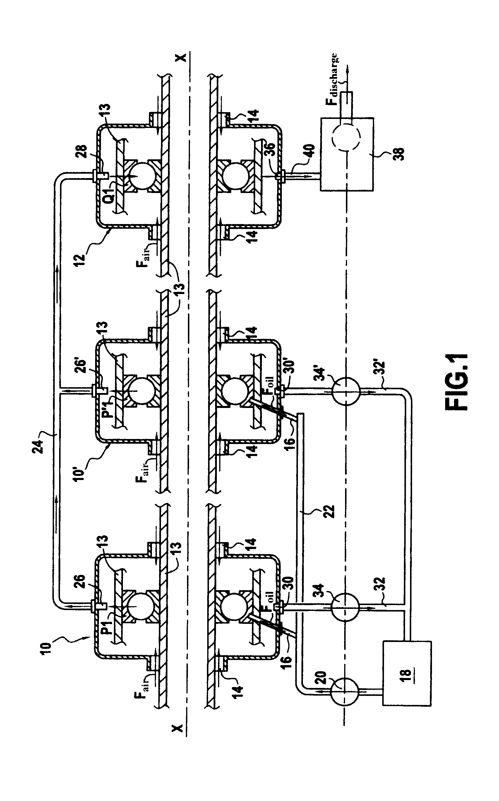 Method and system for lubricating a turbine engine