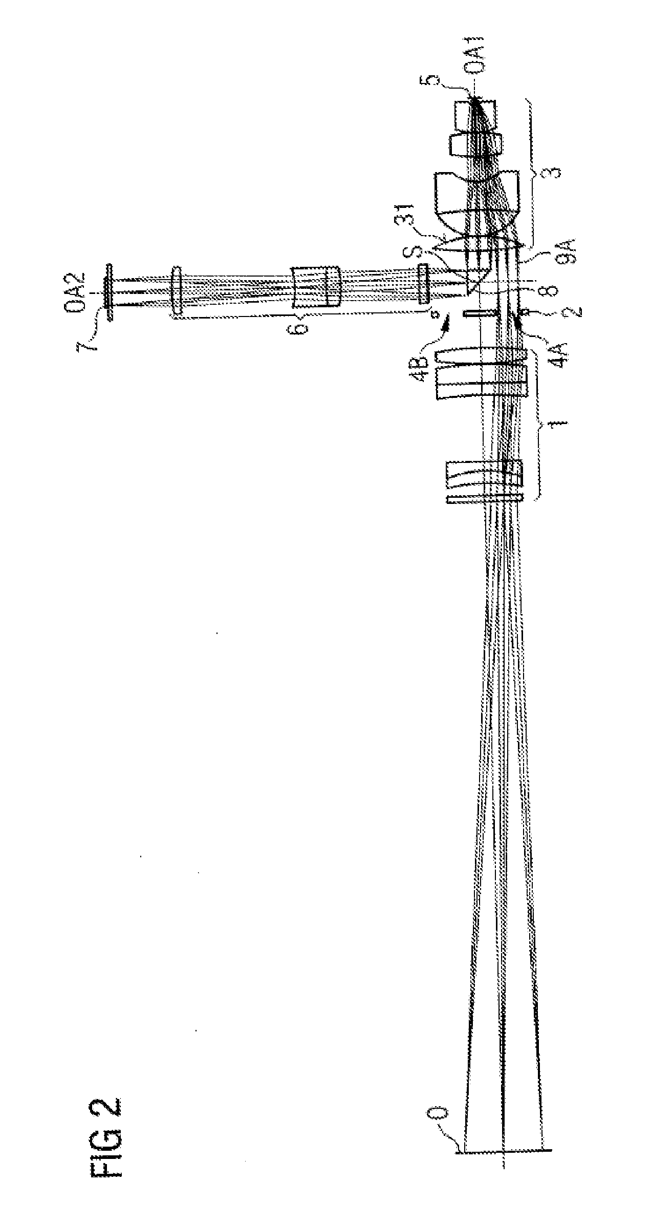 Optical observation instrument with at least two optical transmission channels that respectively have one partial ray path
