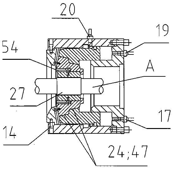 Device and method for testing mechanical properties of water filter pipes