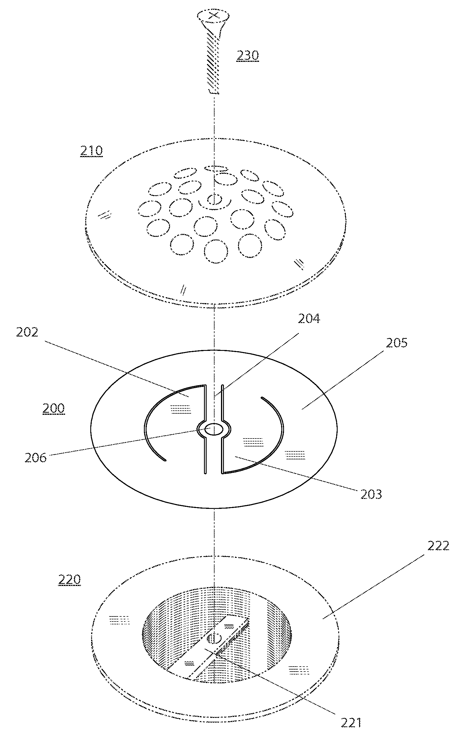 Gravity-assisted drain valve for restricting intake of mildew spores