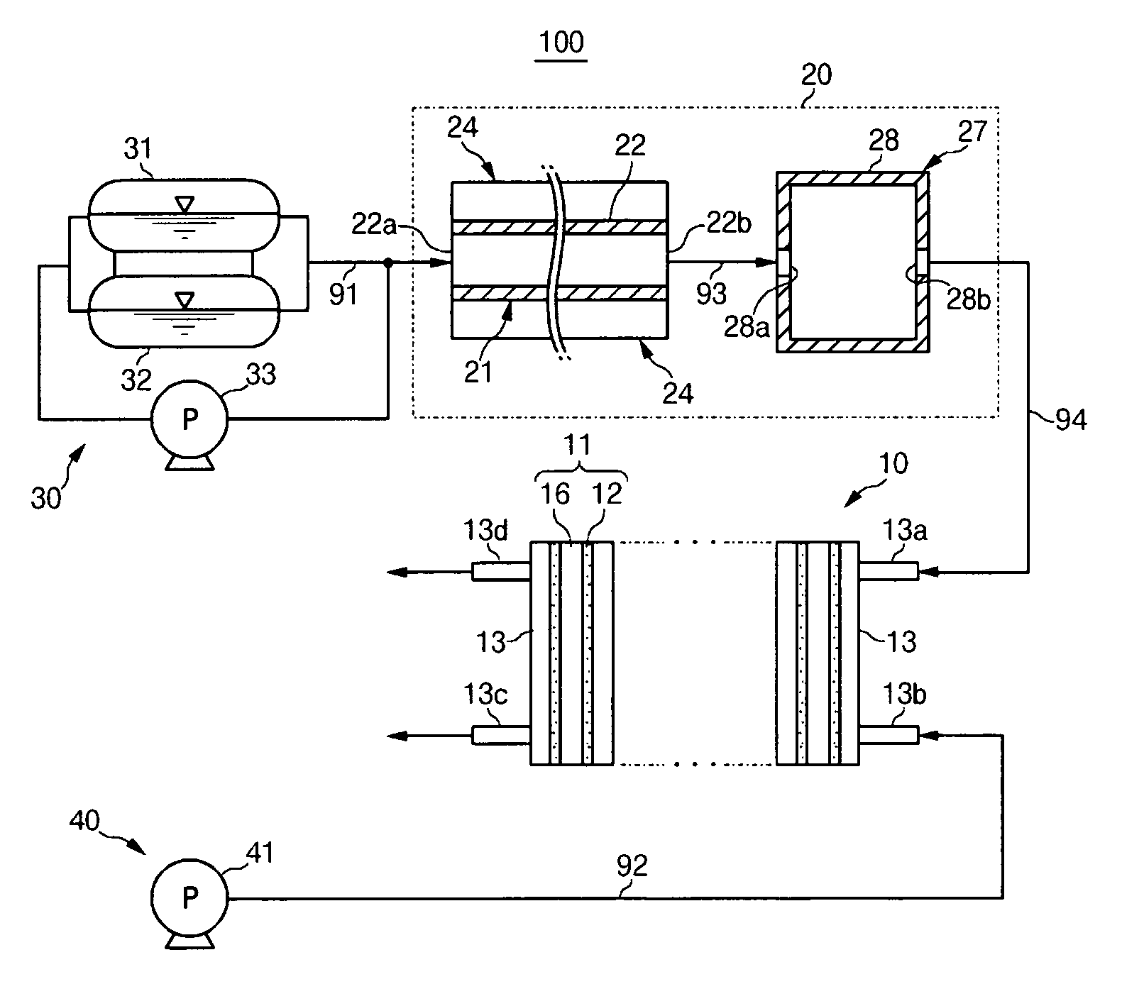 Reformer for fuel cell system and fuel cell system having the same