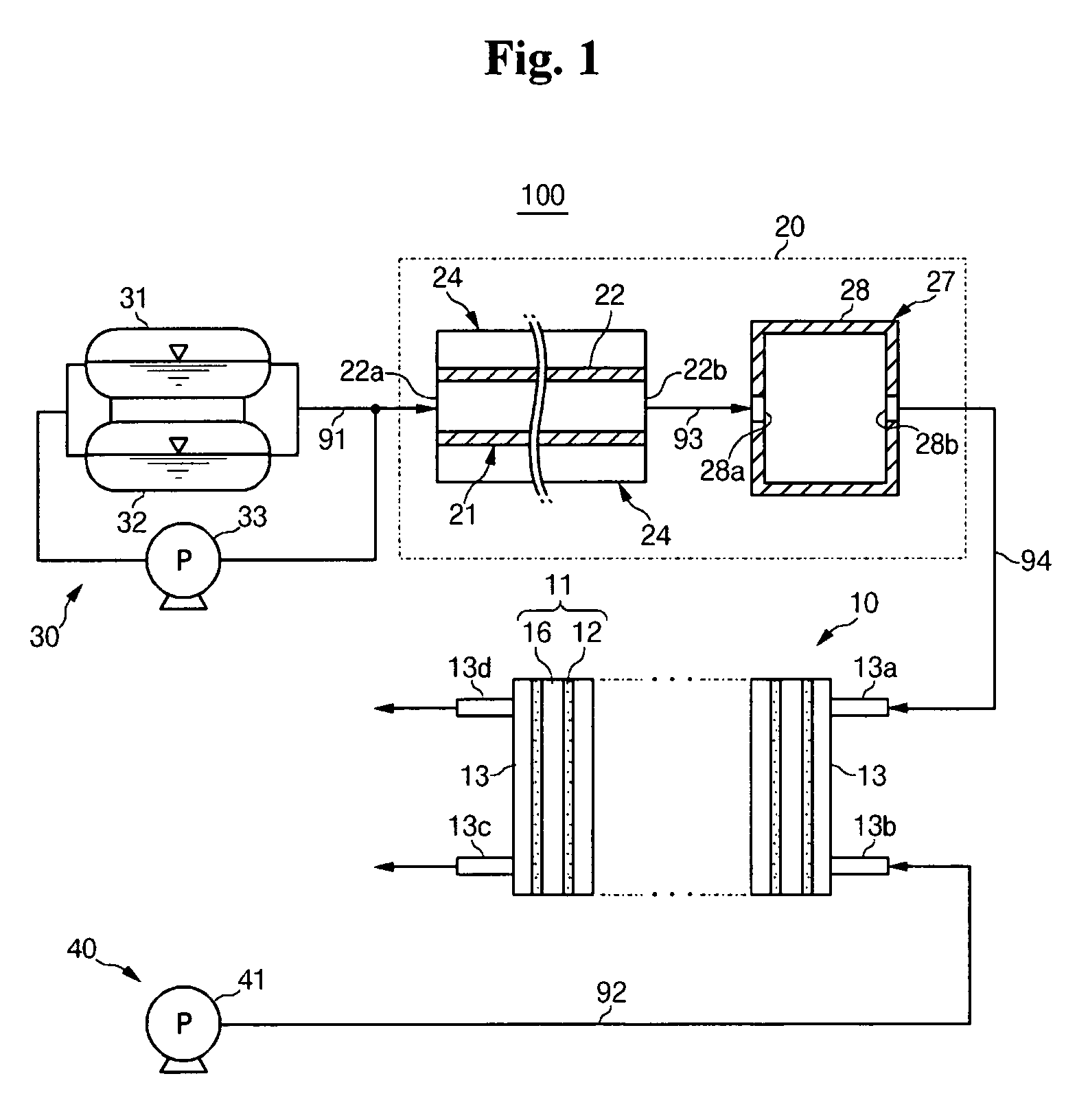 Reformer for fuel cell system and fuel cell system having the same