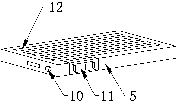Timber storing frame with dust removing and collecting functions