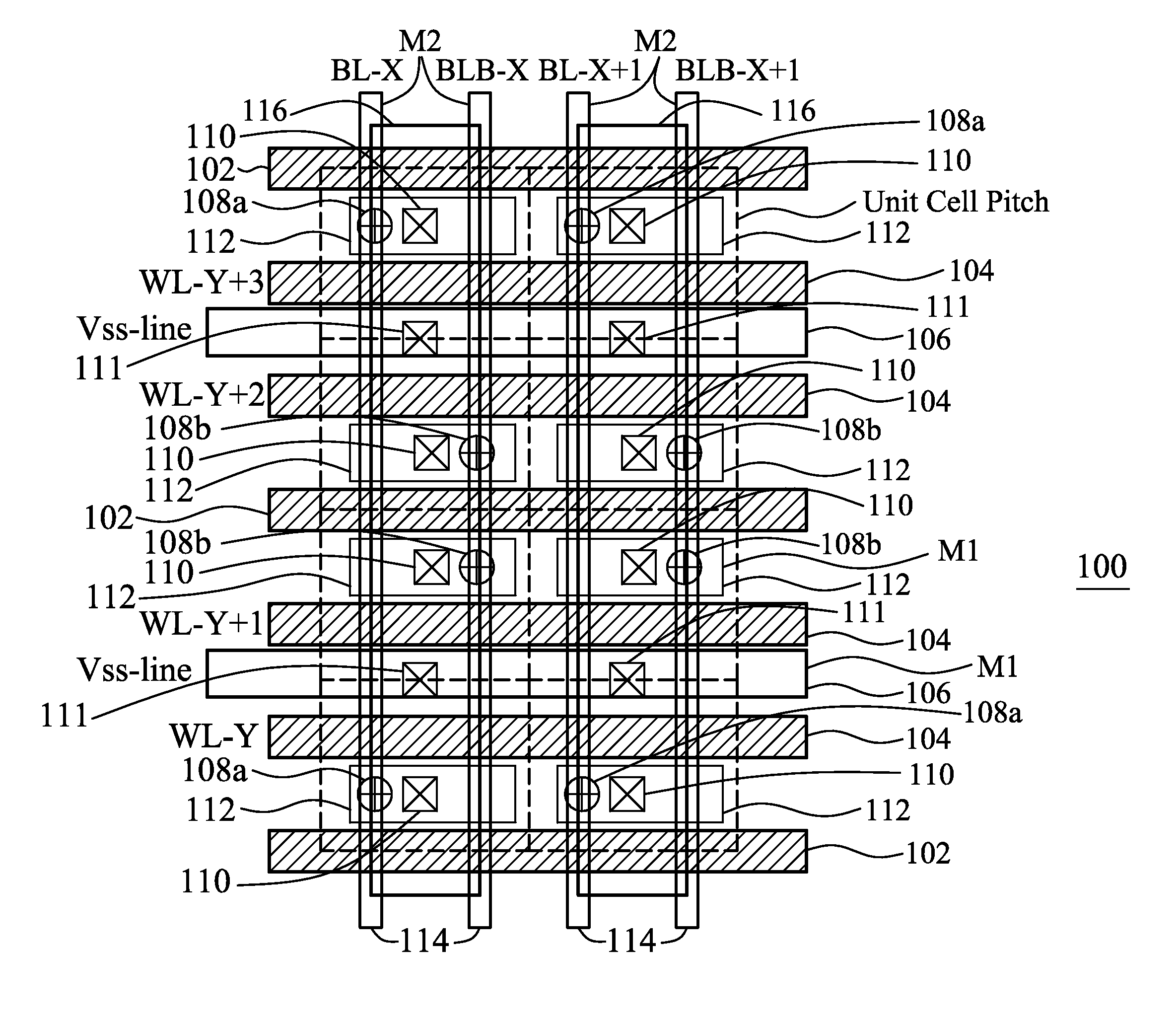 ROM cell and array structure