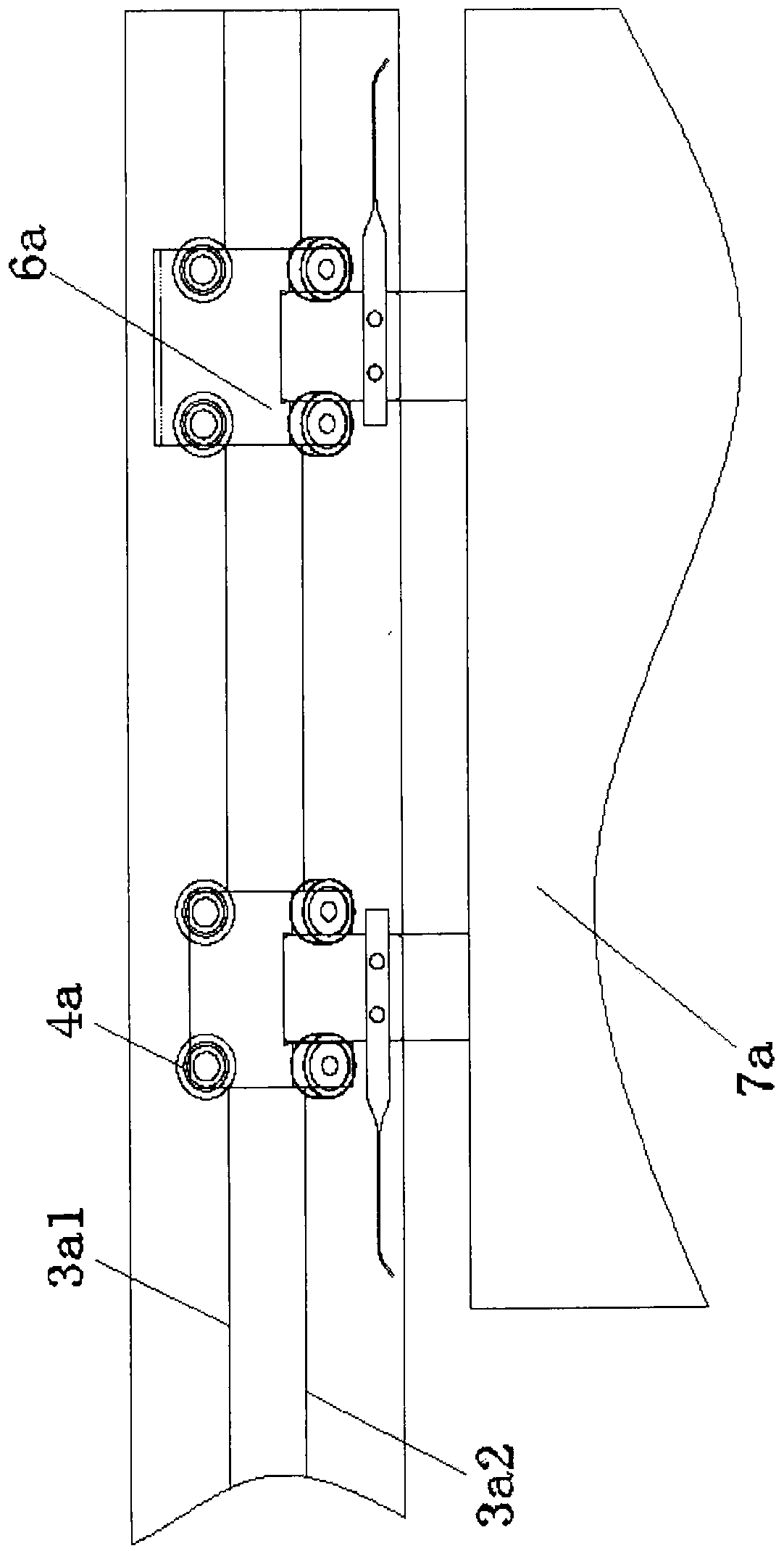 Main frame for suspension type electric sliding door