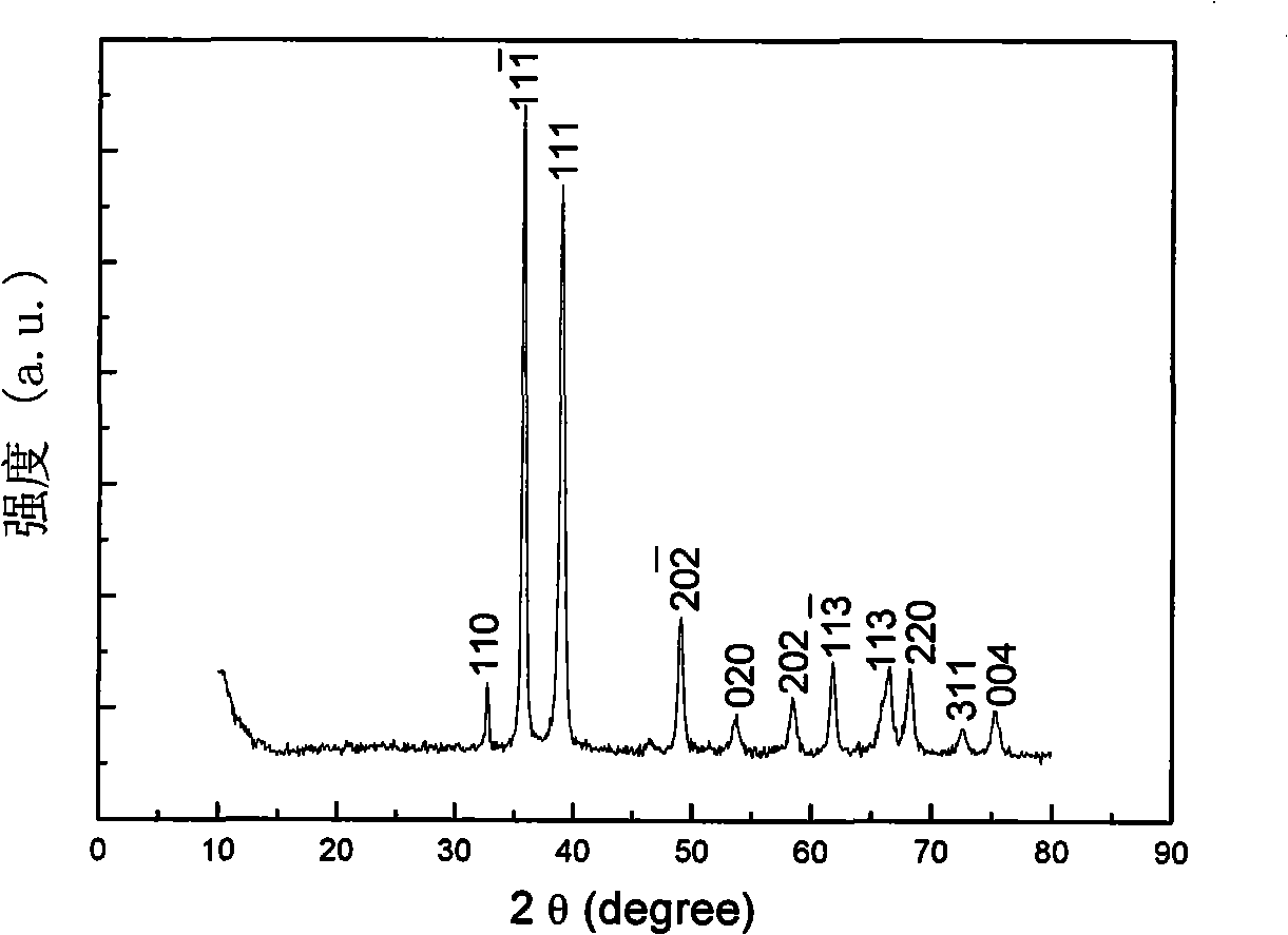 Method for preparing nano copper oxide anti-bacteria agent