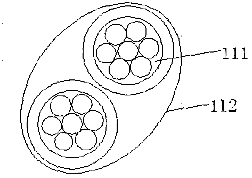 Photoelectric composite communication cable