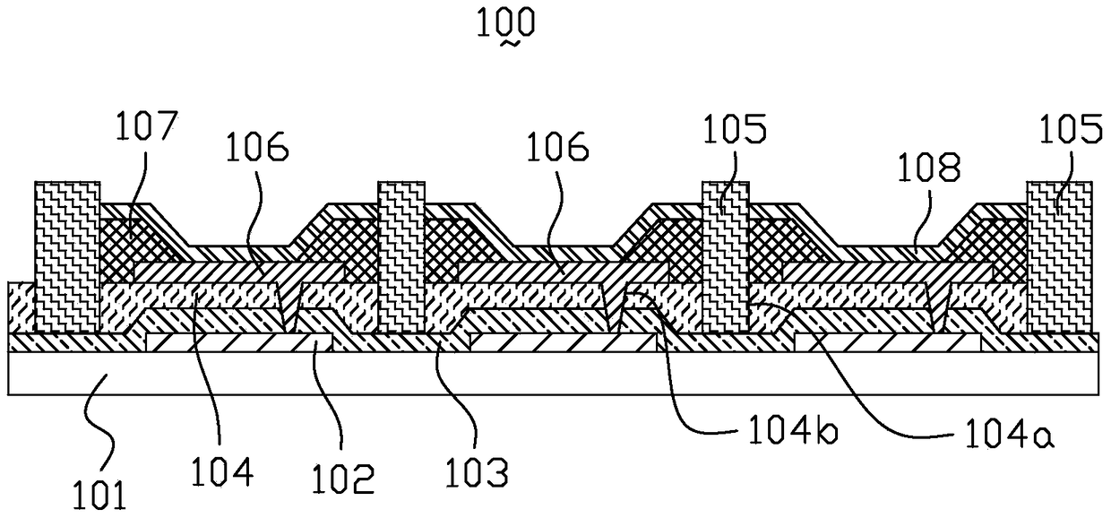 Packaging structure and packaging method of oled display panel