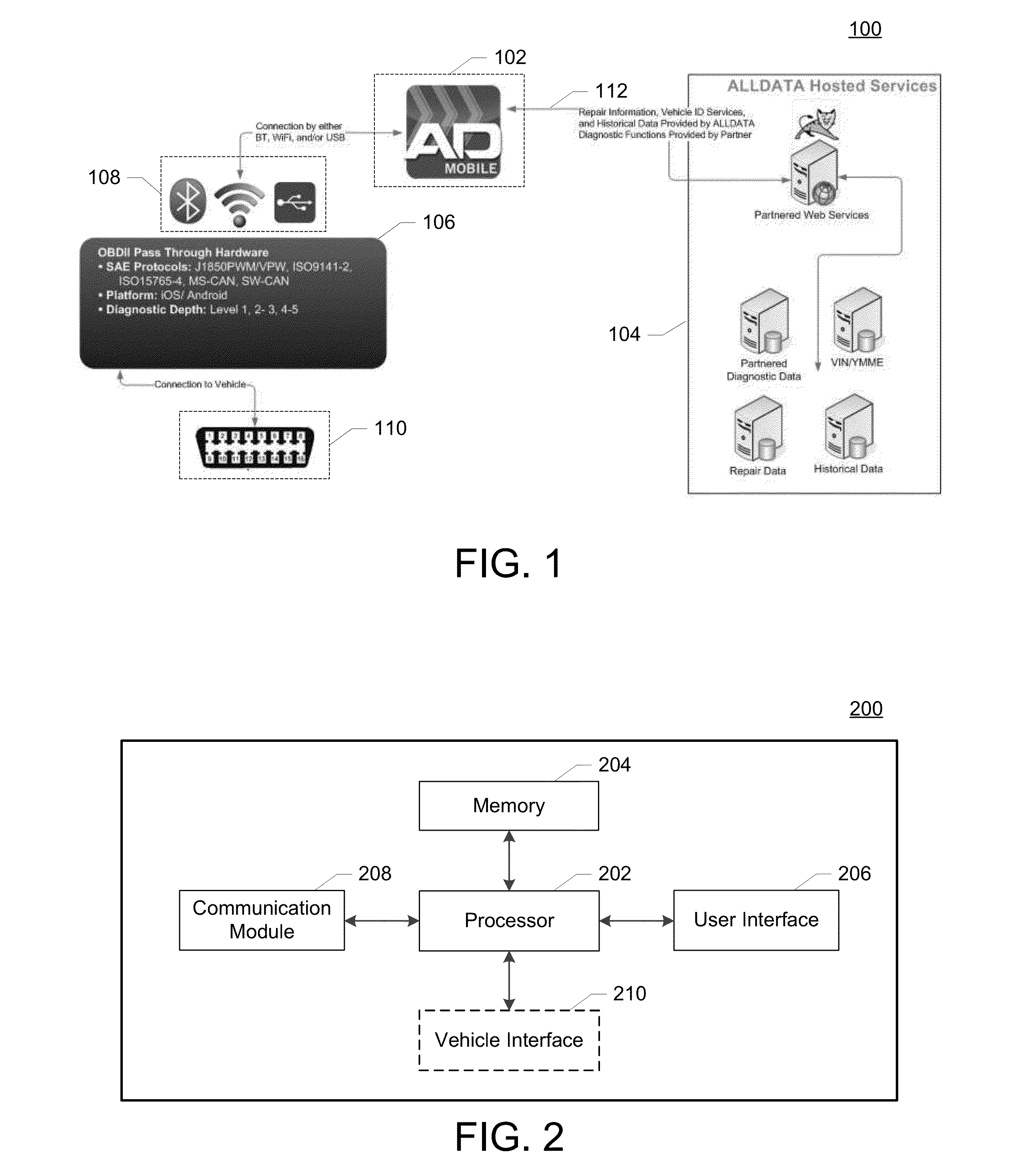 Vehicle diagnostic systems and methods