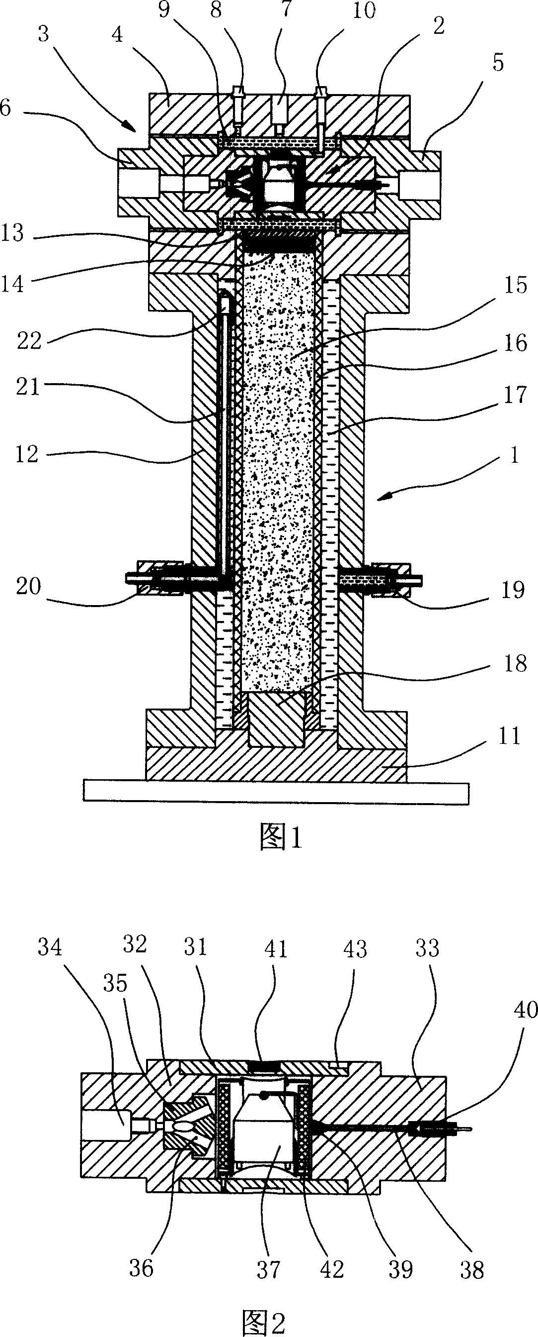 Dynamic test device for composite perforator