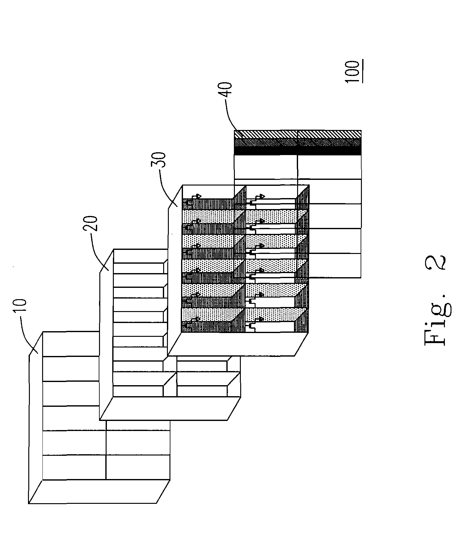 Driving system for matrix type backlight module