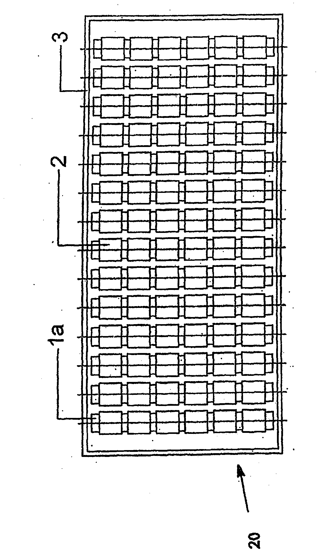 Support construction for a mattress