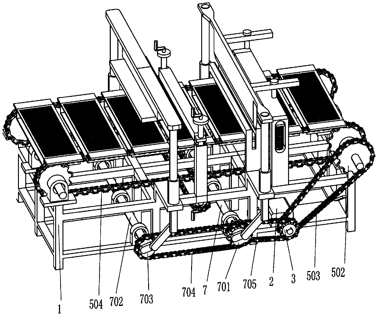 Radish batch dicing device for food production