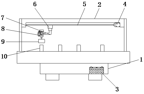 Rust removal mechanism for components of integrally formed knitting machine