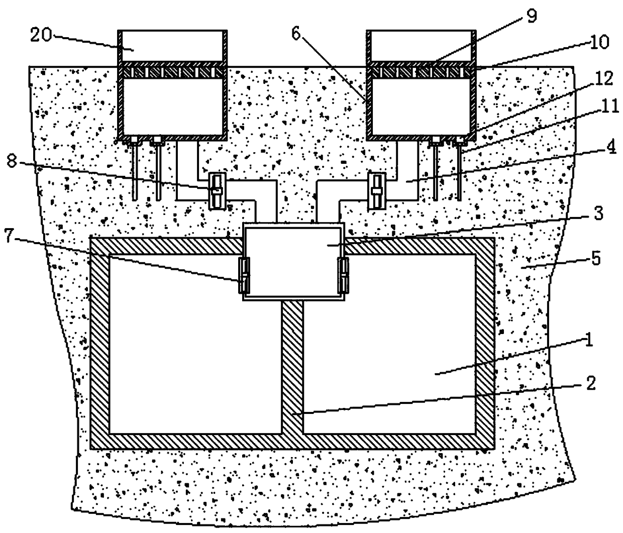 A tunnel ventilation system