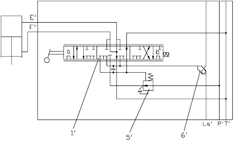 Multi-way valve and tunnel boring machine