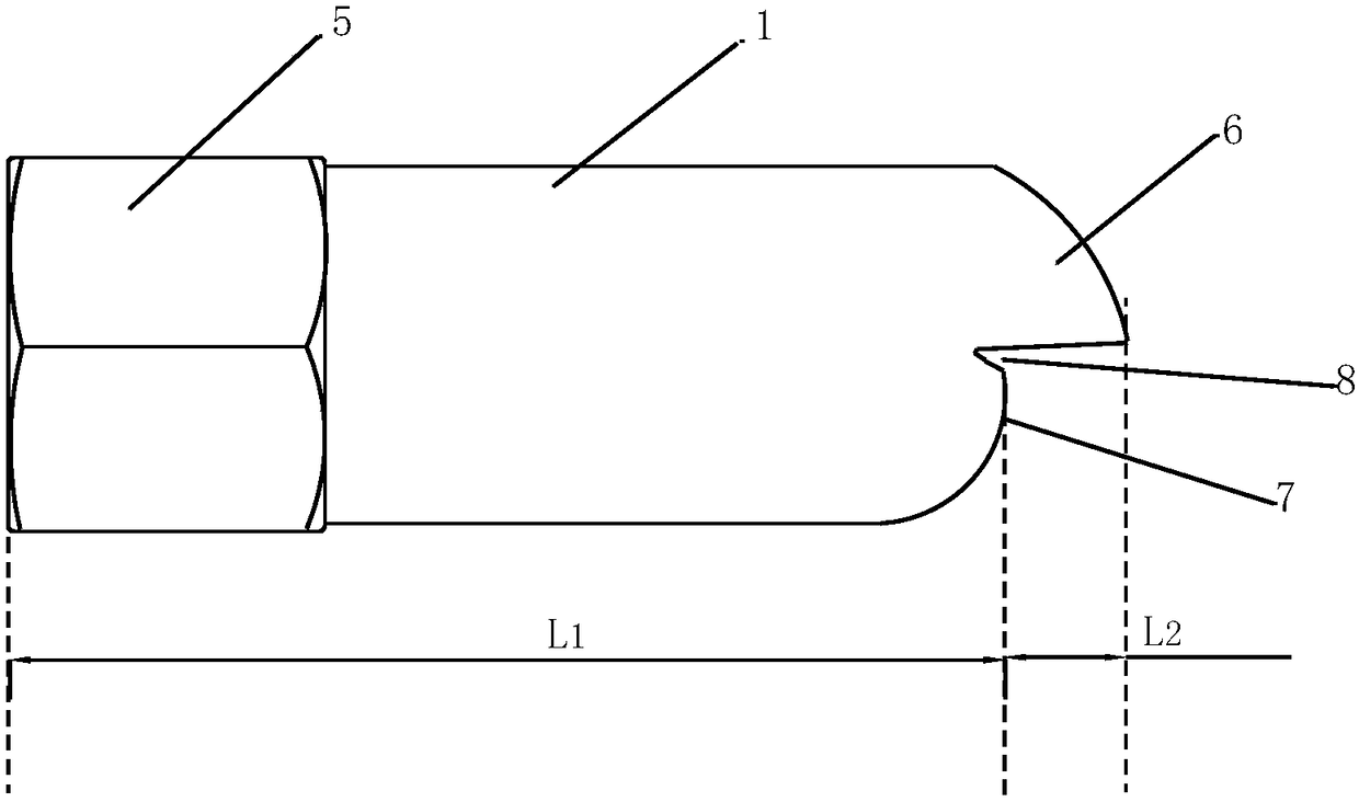A continuous casting secondary cooling nozzle and a using method therefor