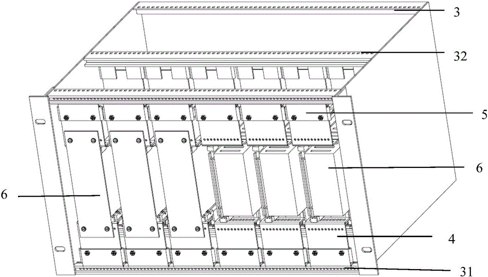 A non-standard panel installation chassis and installation method thereof