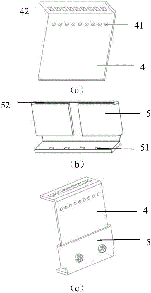 A non-standard panel installation chassis and installation method thereof