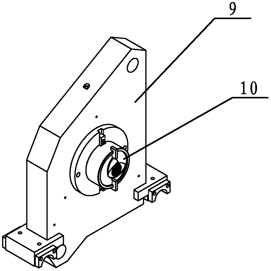 Threaded rod disassembling machine