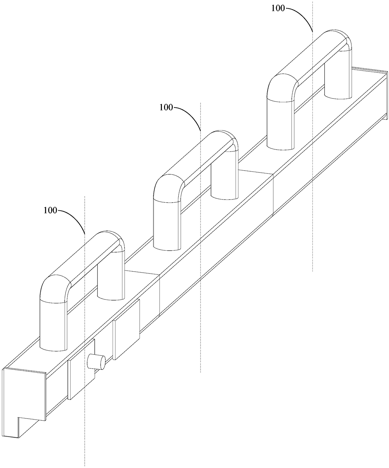 Magnetic pressure maintaining apparatus and magnetic pressure maintaining device