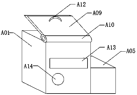 Protection case for household computer host, and use method thereof