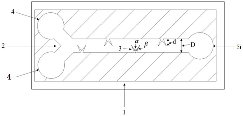 Micro-reaction channel structure, micro-reactor based on micro-reaction channel structure and nano material synthesis system