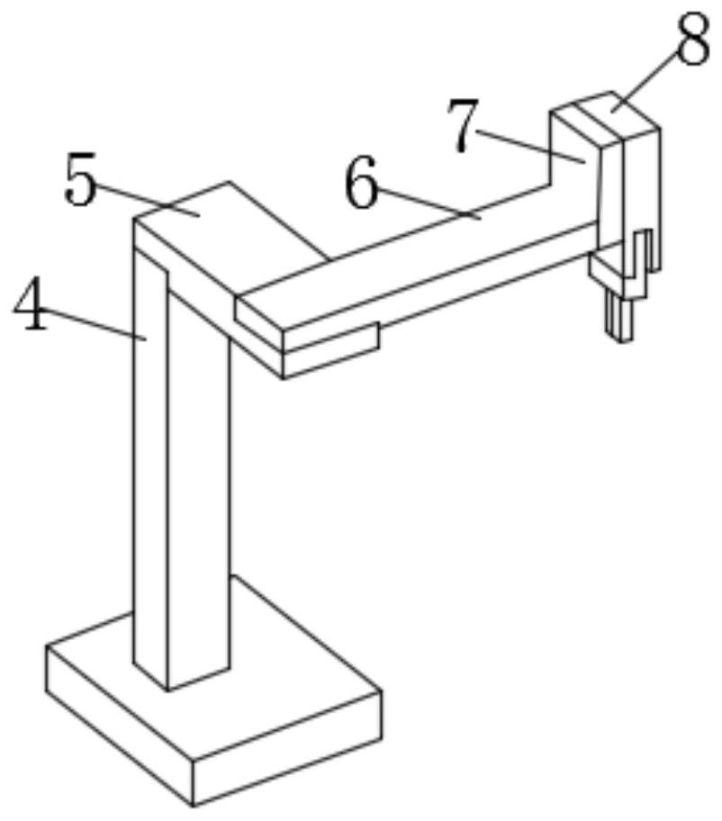 Sorting and sorting feeding structure and working method of double-line bag