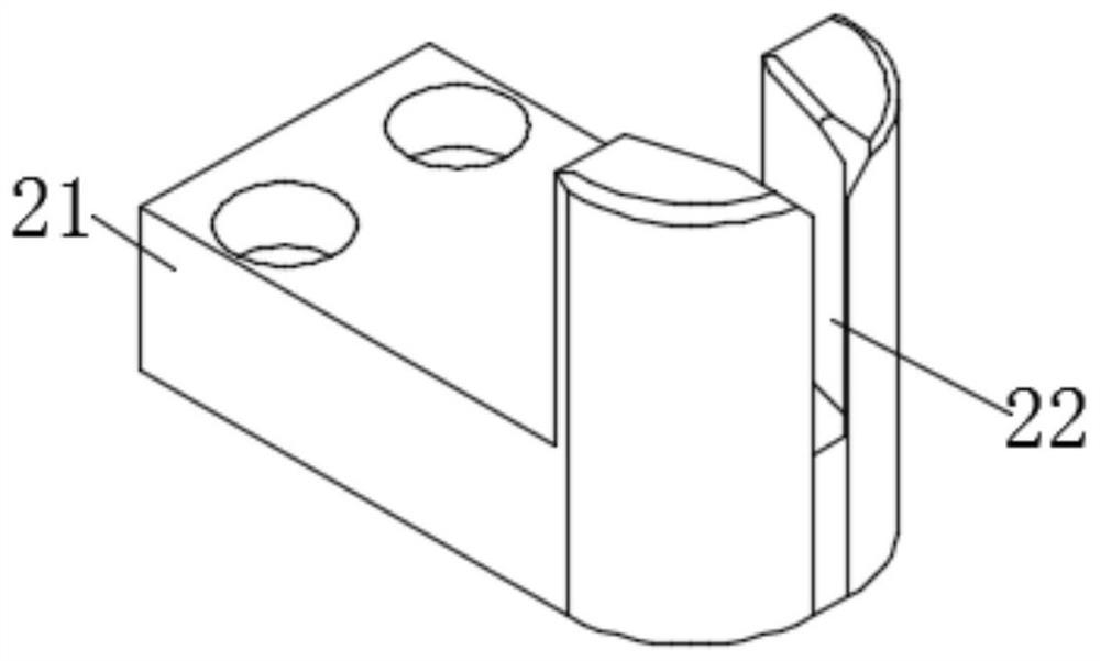 Sorting and sorting feeding structure and working method of double-line bag