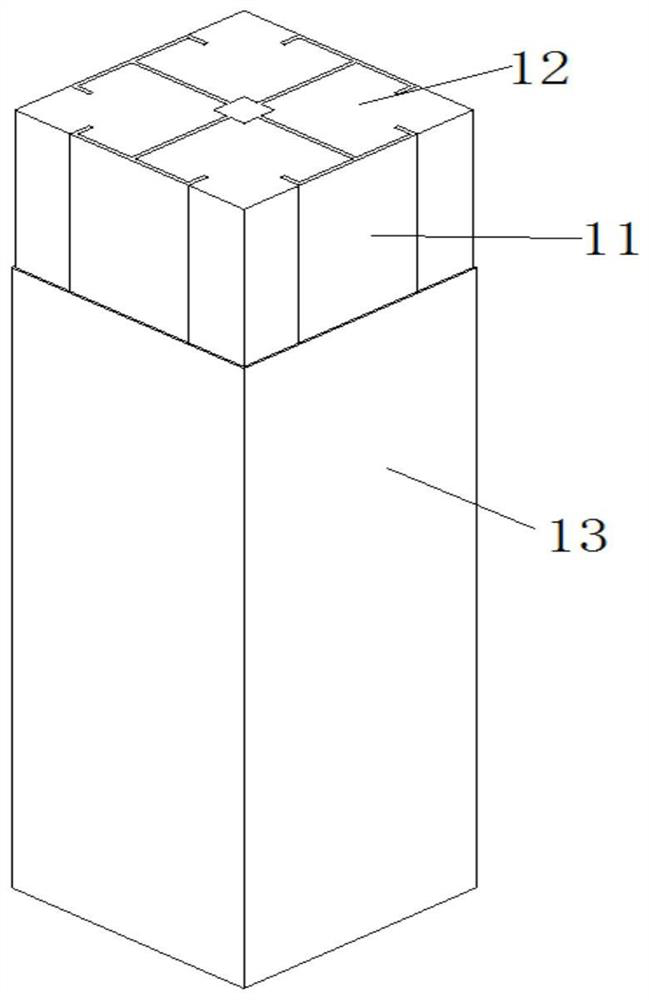 High-energy-consumption wood frame structure system
